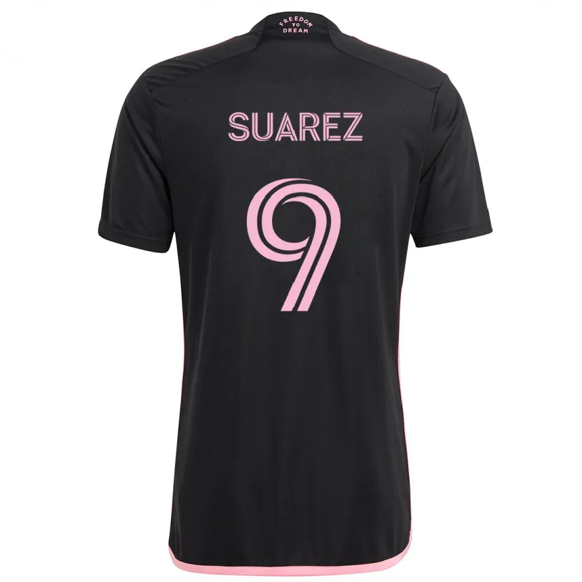 Danxen Pánské Luis Suárez #9 Černá Daleko Hráčské Dresy 2024/25 Dres