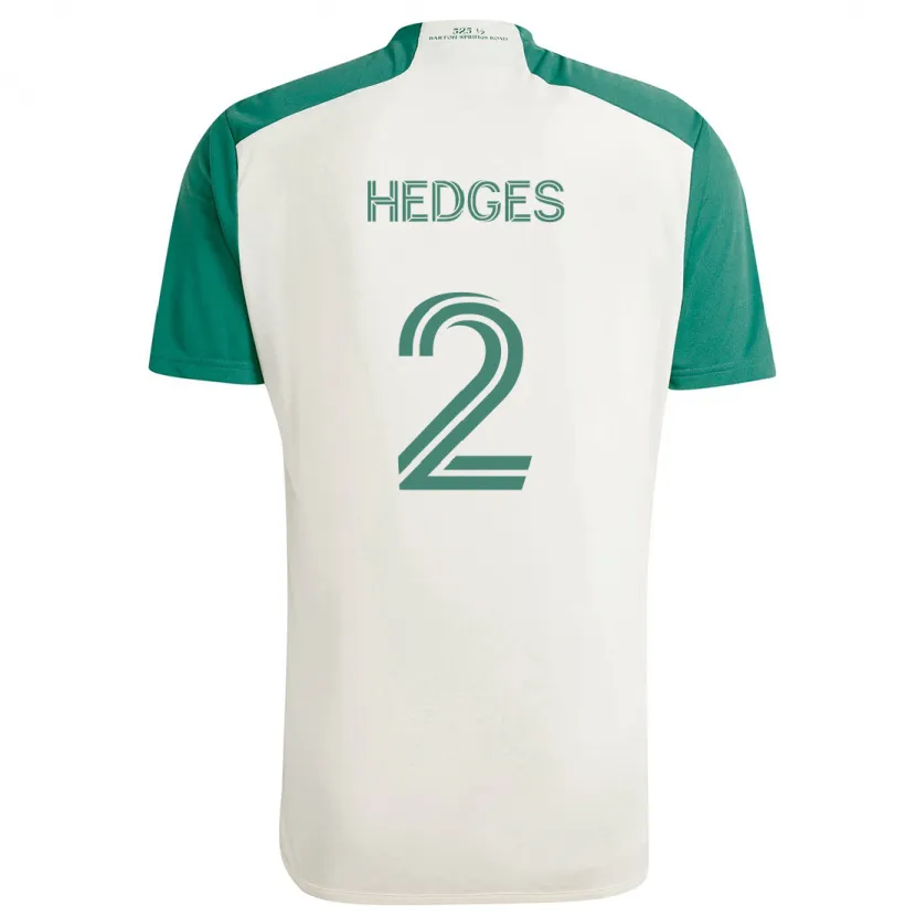 Danxen Pánské Matt Hedges #2 Žluté Barvy Zelená Daleko Hráčské Dresy 2024/25 Dres