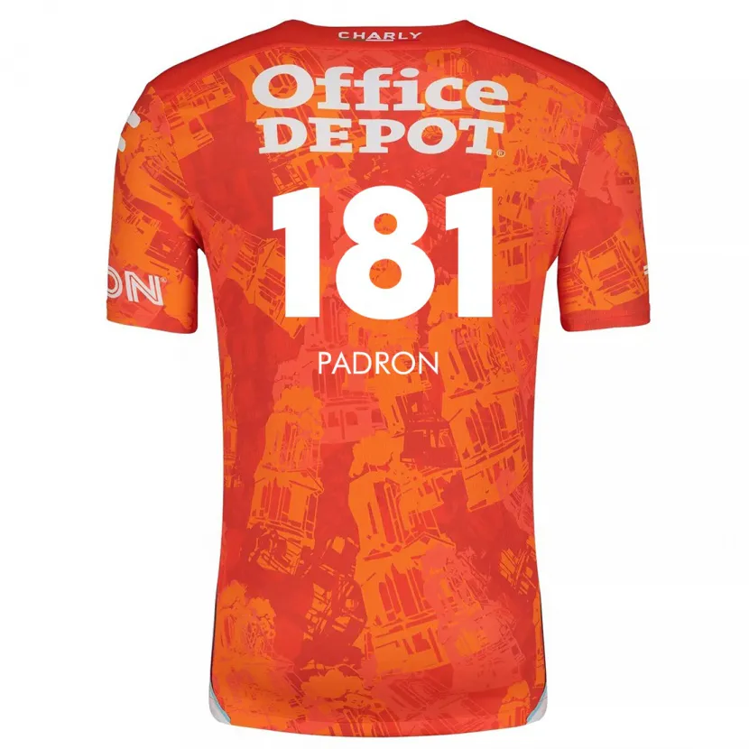 Danxen Pánské Romeo Padrón #181 Oranžová Bílá Daleko Hráčské Dresy 2024/25 Dres