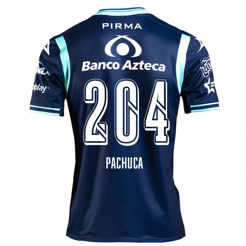 Danxen Pánské José Pachuca #204 Námořnická Modrá Daleko Hráčské Dresy 2024/25 Dres