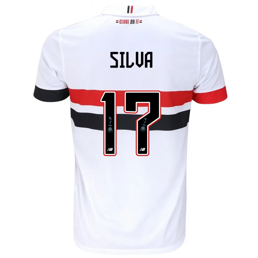 Danxen Dětské André Silva #17 Bílá Červená Černá Domů Hráčské Dresy 2024/25 Dres