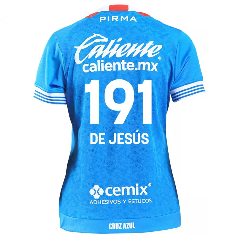 Danxen Dětské Luis De Jesús #191 Modrá Obloha Domů Hráčské Dresy 2024/25 Dres