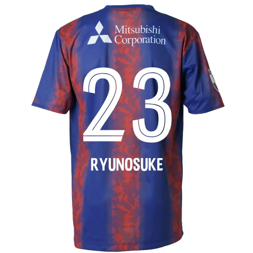 Danxen Dětské Ryunosuke Sato #23 Modrá Červená Domů Hráčské Dresy 2024/25 Dres