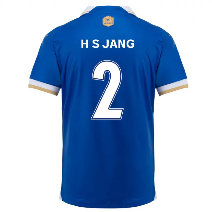 Danxen Dětské Seok-Hwan Jang #2 Modrá Bílá Domů Hráčské Dresy 2024/25 Dres