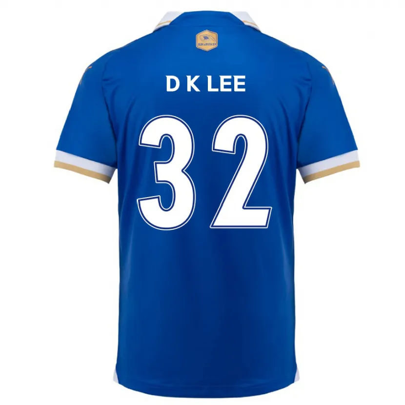 Danxen Dětské Kyu-Dong Lee #32 Modrá Bílá Domů Hráčské Dresy 2024/25 Dres