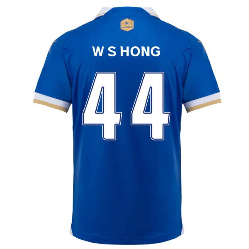 Danxen Dětské Sang-Won Hong #44 Modrá Bílá Domů Hráčské Dresy 2024/25 Dres