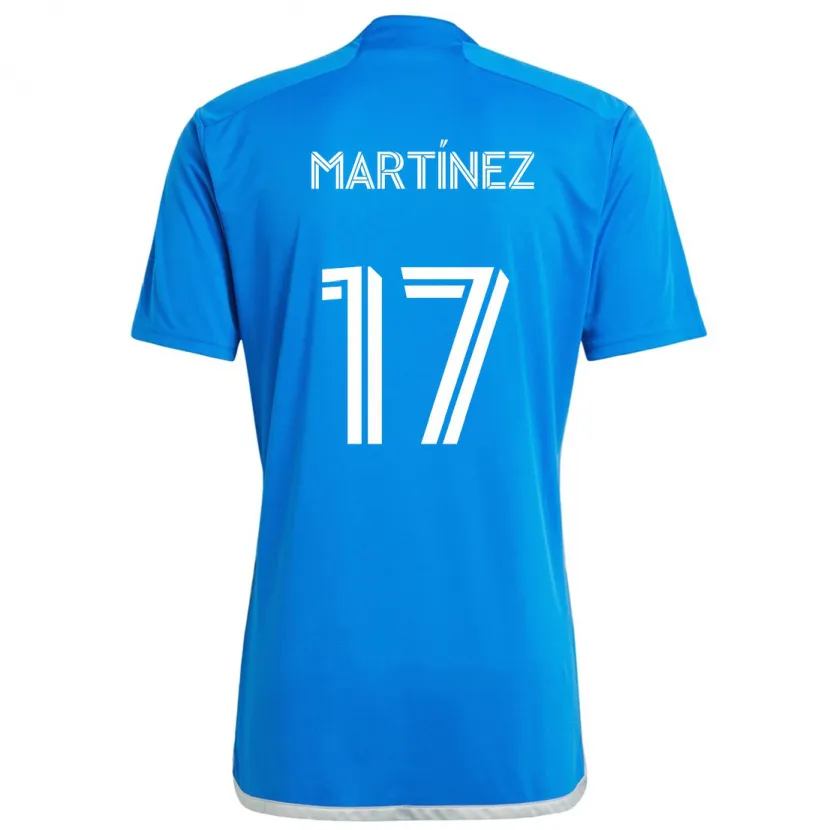 Danxen Dětské Josef Martínez #17 Modrá Bílá Domů Hráčské Dresy 2024/25 Dres