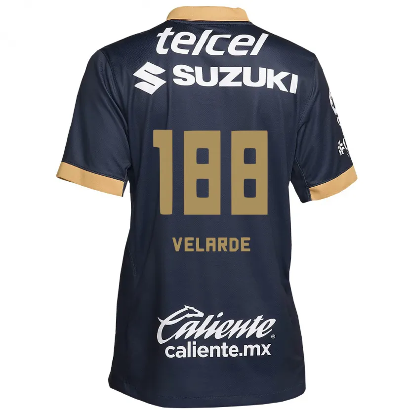 Danxen Dětské Andrés Velarde #188 Obsidián Zlato Bílá Daleko Hráčské Dresy 2024/25 Dres