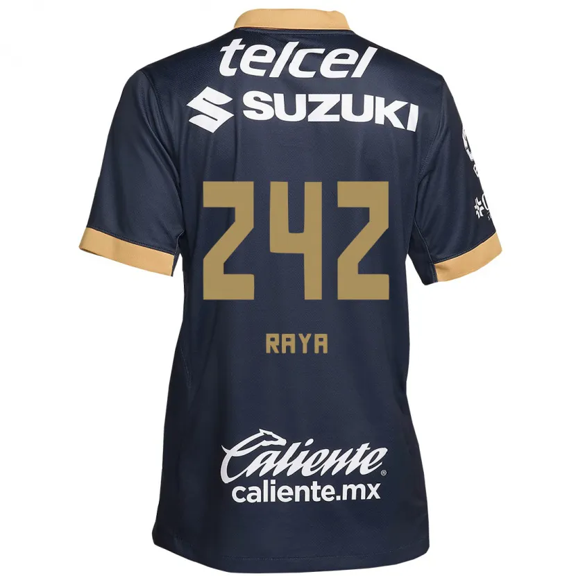 Danxen Dětské Félix Raya #242 Obsidián Zlato Bílá Daleko Hráčské Dresy 2024/25 Dres