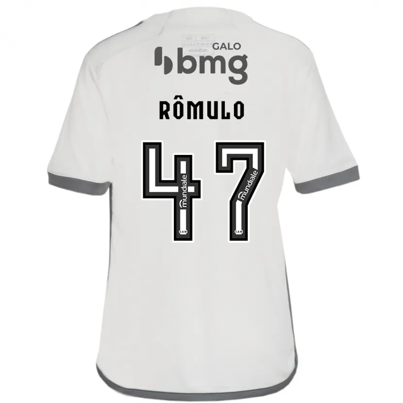 Danxen Dětské Rômulo #47 Off White Daleko Hráčské Dresy 2024/25 Dres