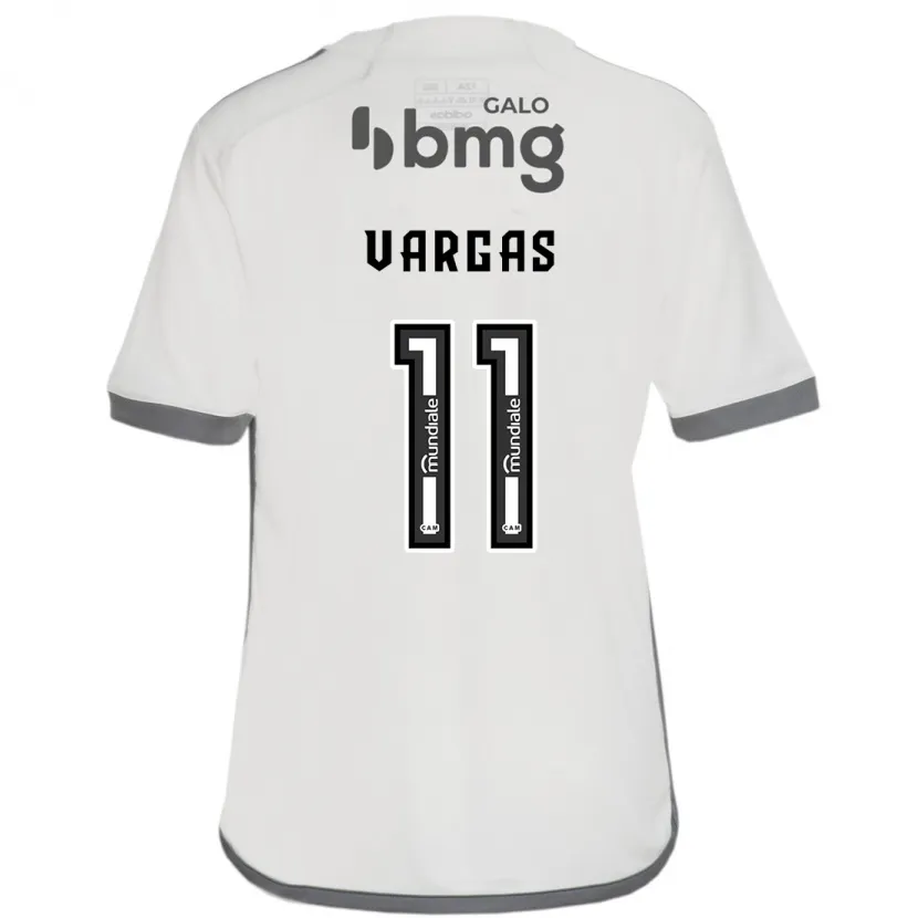 Danxen Dětské Eduardo Vargas #11 Off White Daleko Hráčské Dresy 2024/25 Dres