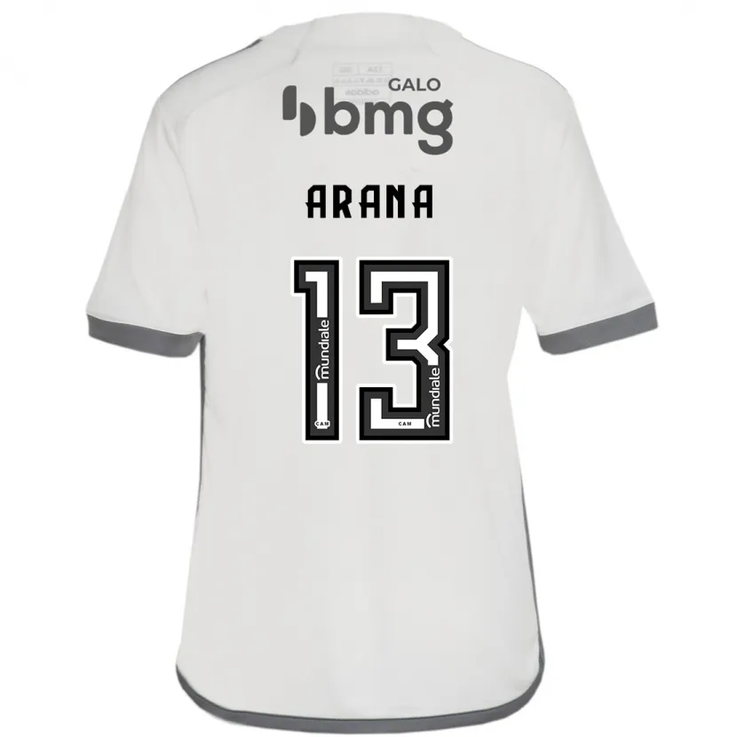 Danxen Dětské Guilherme Arana #13 Off White Daleko Hráčské Dresy 2024/25 Dres