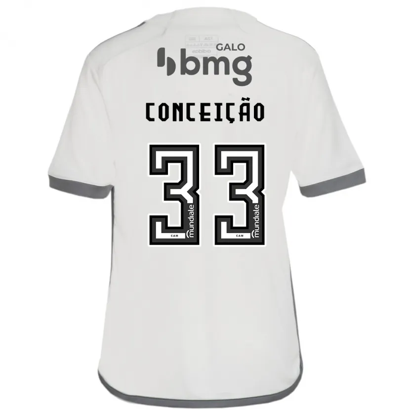 Danxen Dětské Robert Conceição #33 Off White Daleko Hráčské Dresy 2024/25 Dres