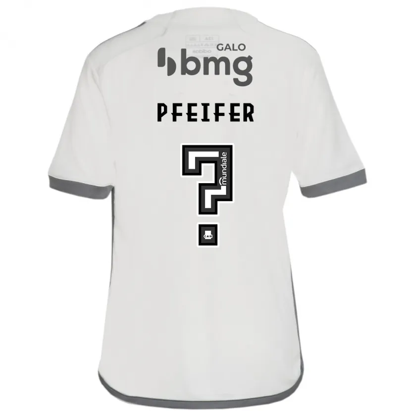 Danxen Dětské Gabriel Pfeifer #0 Off White Daleko Hráčské Dresy 2024/25 Dres