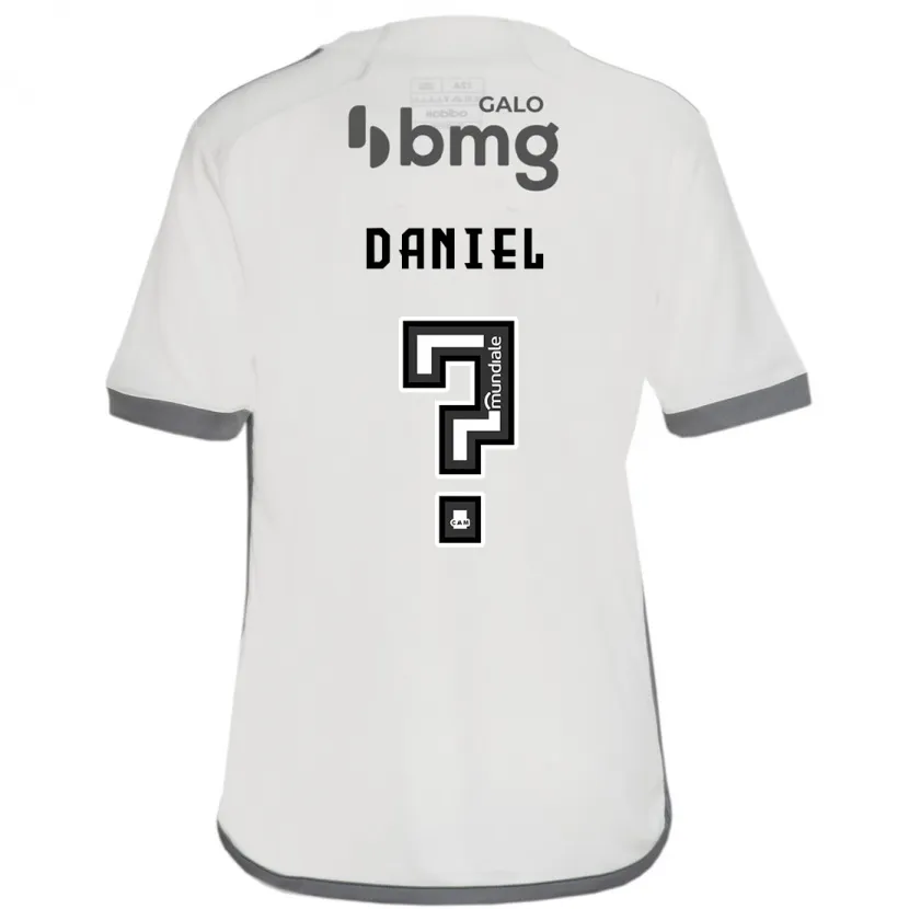 Danxen Dětské Lucas Daniel #0 Off White Daleko Hráčské Dresy 2024/25 Dres