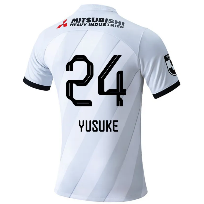 Danxen Dětské Yusuke Matsuo #24 Bílá Šedá Daleko Hráčské Dresy 2024/25 Dres