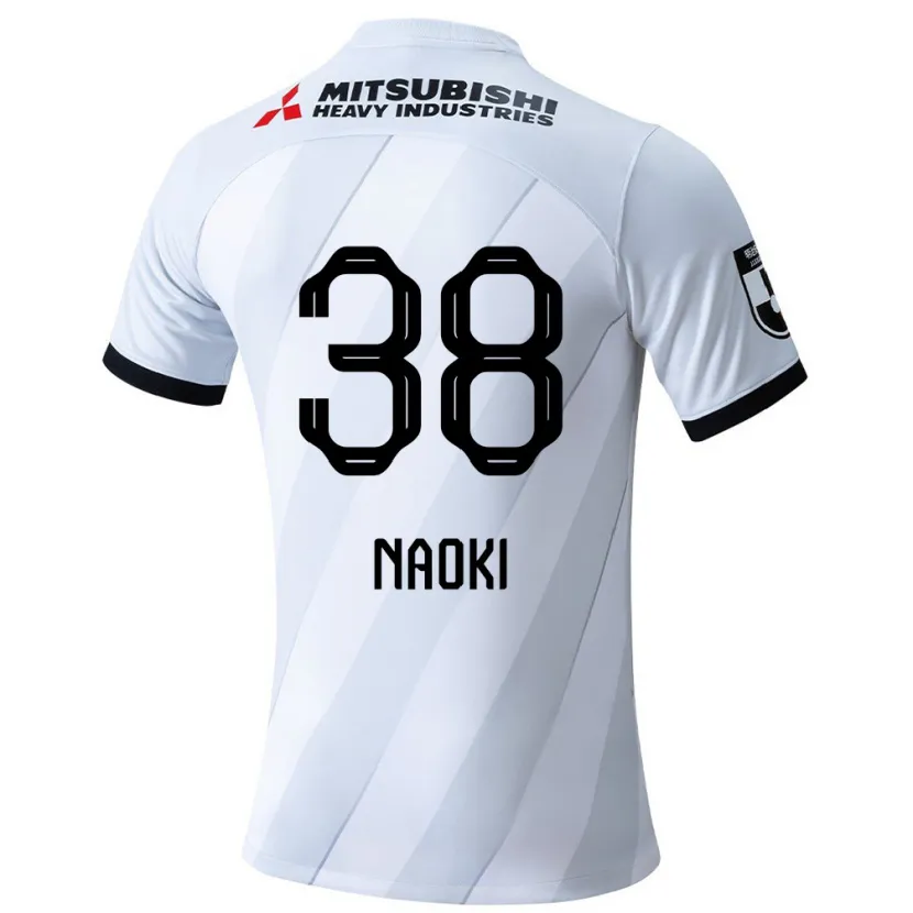 Danxen Dětské Naoki Maeda #38 Bílá Šedá Daleko Hráčské Dresy 2024/25 Dres