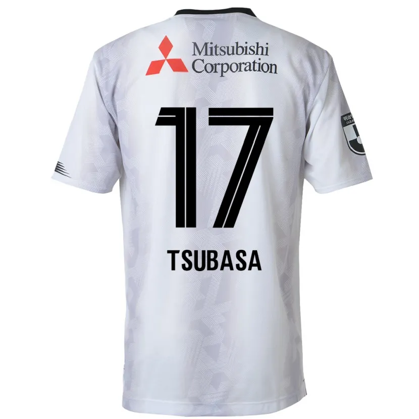 Danxen Dětské Tsubasa Terayama #17 Bílý Černý Daleko Hráčské Dresy 2024/25 Dres