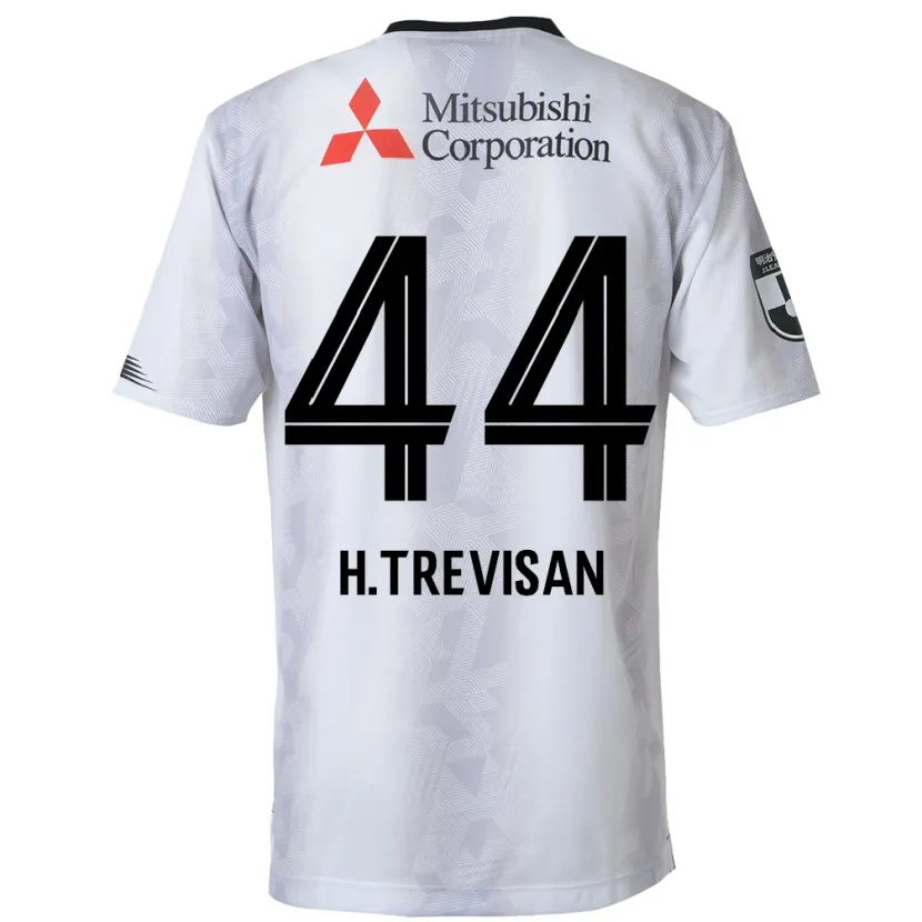 Danxen Dětské Henrique Trevisan #44 Bílý Černý Daleko Hráčské Dresy 2024/25 Dres