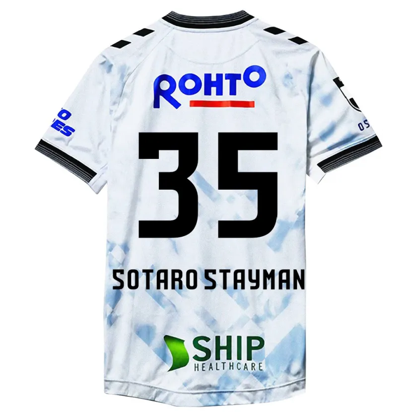 Danxen Dětské Joshua Sotaro Stayman #35 Bílý Černý Daleko Hráčské Dresy 2024/25 Dres