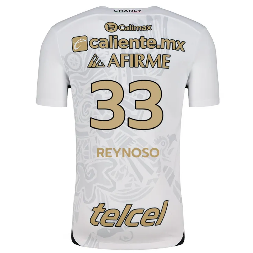 Danxen Dětské Emanuel Reynoso #33 Bílý Černý Daleko Hráčské Dresy 2024/25 Dres