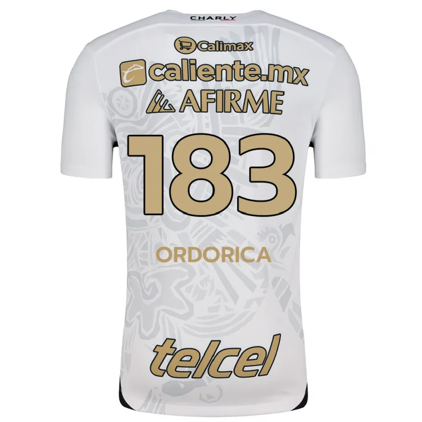 Danxen Dětské Brandon Ordorica #183 Bílý Černý Daleko Hráčské Dresy 2024/25 Dres