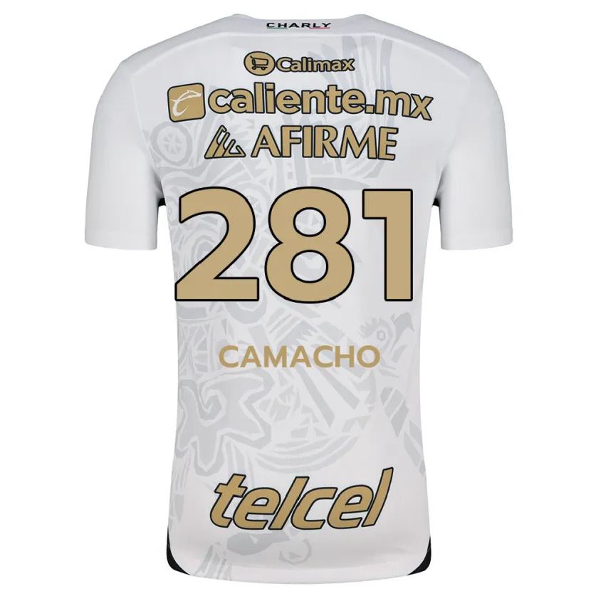 Danxen Dětské Javier Camacho #281 Bílý Černý Daleko Hráčské Dresy 2024/25 Dres