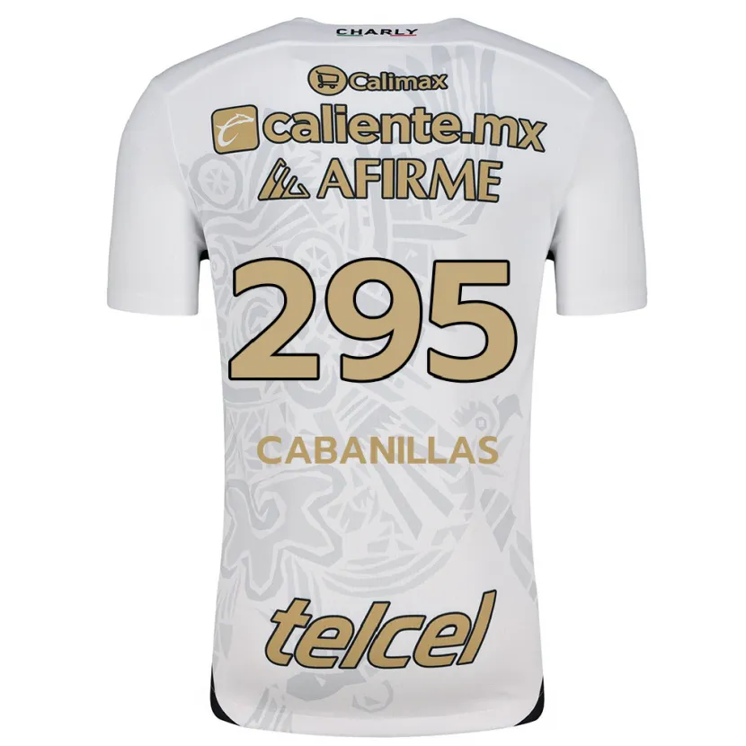 Danxen Dětské Osvaldo Cabanillas #295 Bílý Černý Daleko Hráčské Dresy 2024/25 Dres