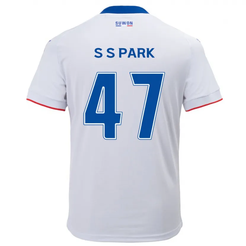 Danxen Dětské Seung-Soo Park #47 Bílá Modrá Daleko Hráčské Dresy 2024/25 Dres