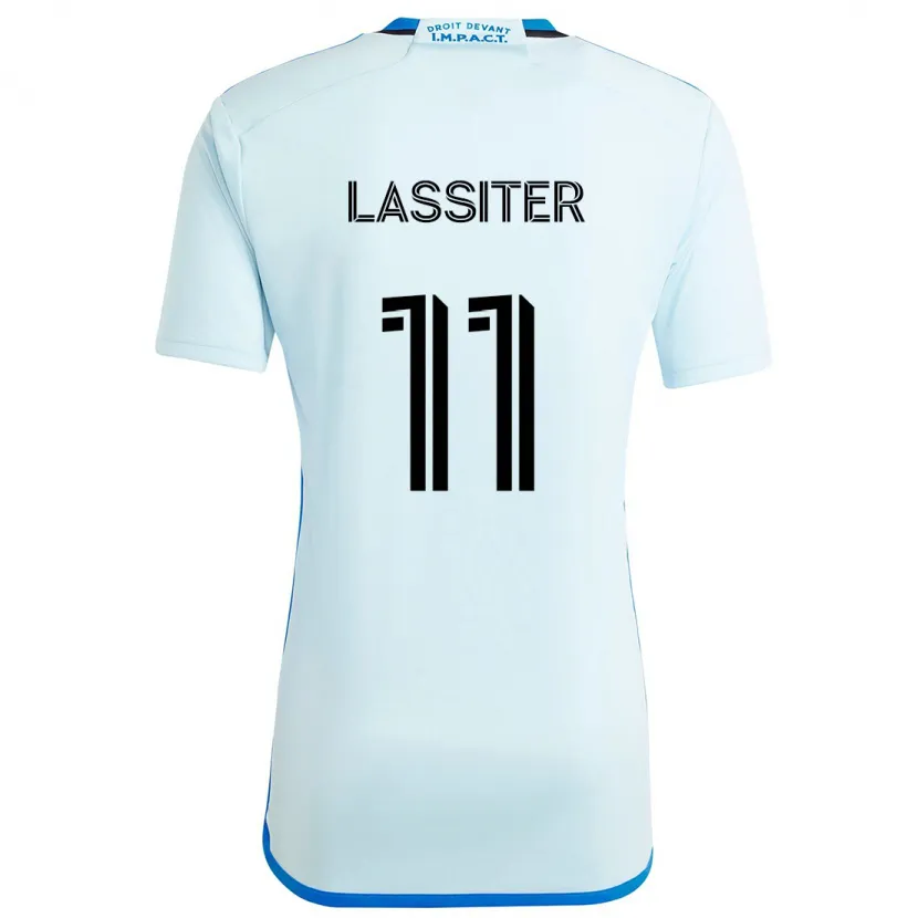 Danxen Dětské Ariel Lassiter #11 Ledová Modř Daleko Hráčské Dresy 2024/25 Dres