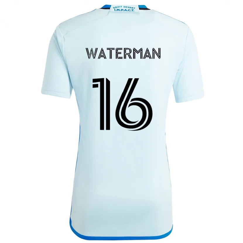 Danxen Dětské Joel Waterman #16 Ledová Modř Daleko Hráčské Dresy 2024/25 Dres