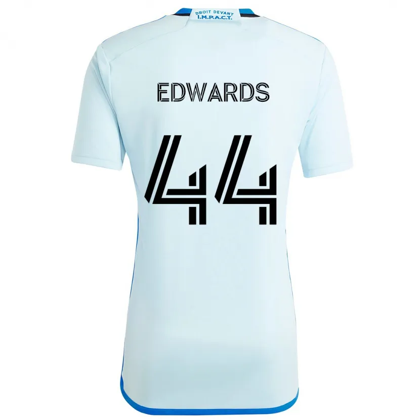 Danxen Dětské Raheem Edwards #44 Ledová Modř Daleko Hráčské Dresy 2024/25 Dres