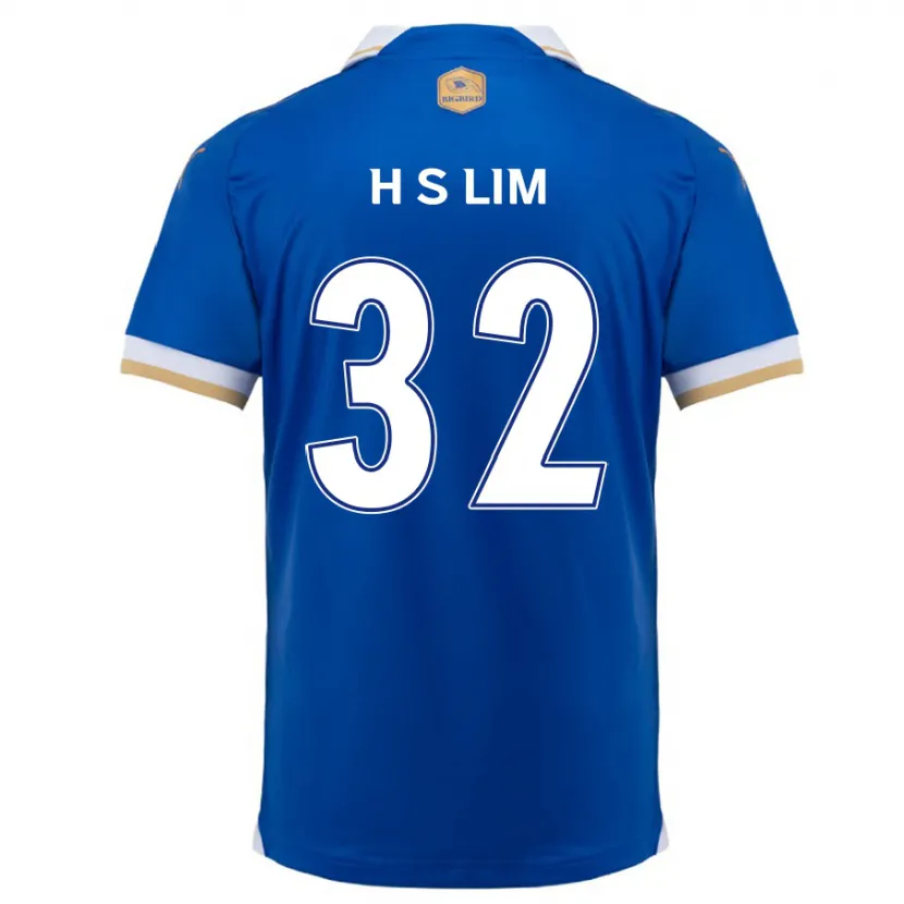 Danxen Pánské Seong-Hyeon Lim #32 Modrá Bílá Domů Hráčské Dresy 2024/25 Dres