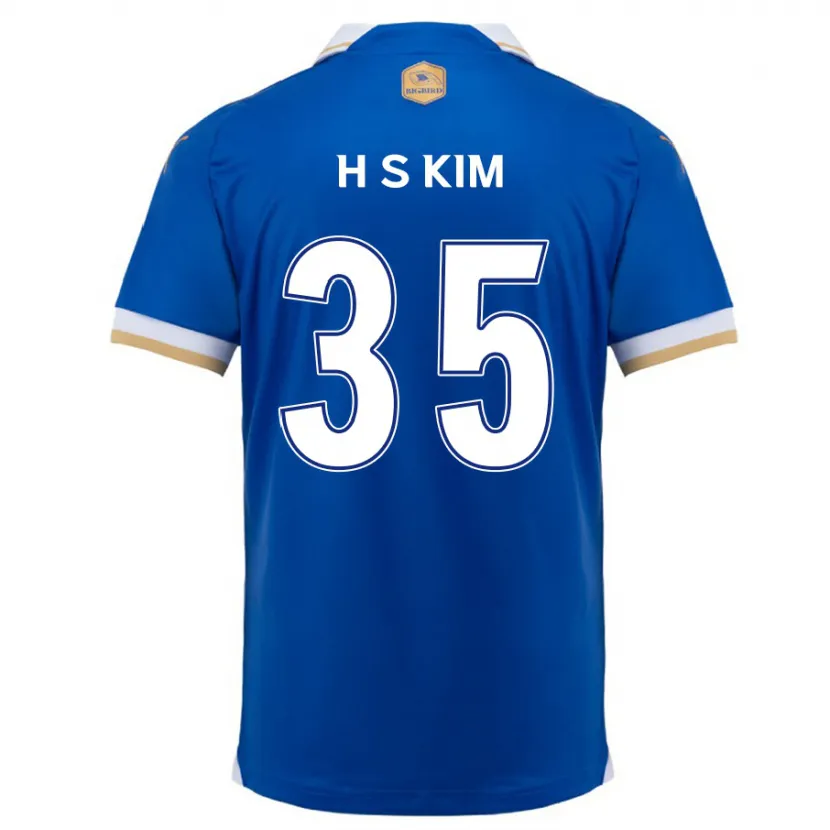 Danxen Pánské Seung-Hyun Kim #35 Modrá Bílá Domů Hráčské Dresy 2024/25 Dres