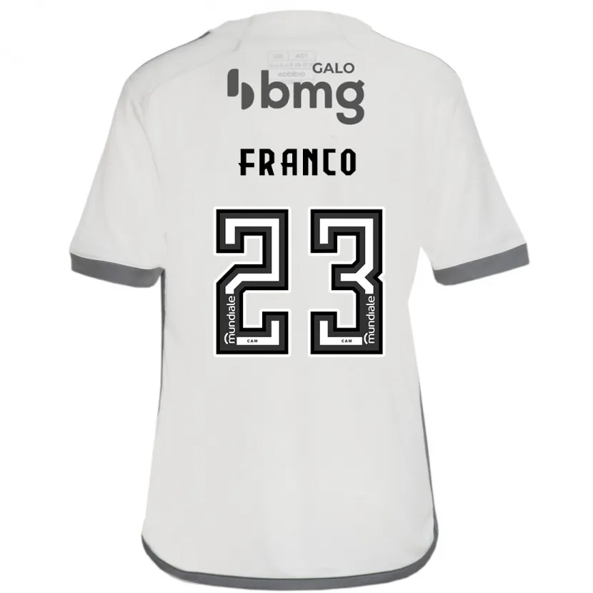 Danxen Pánské Alan Franco #23 Off White Daleko Hráčské Dresy 2024/25 Dres