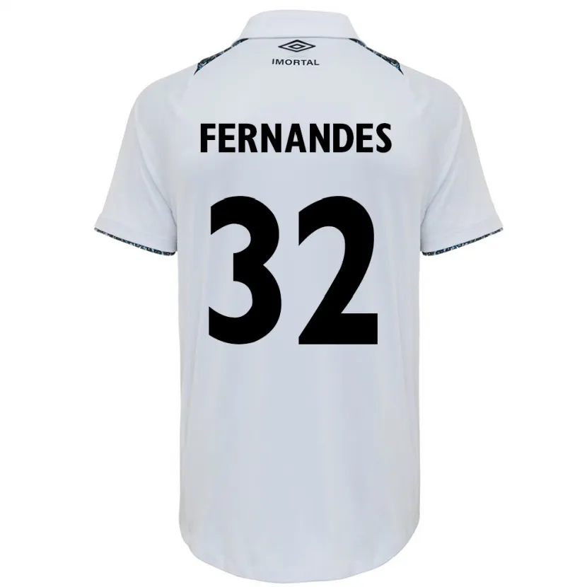 Danxen Pánské Nathan Fernandes #32 Bílá Modrá Daleko Hráčské Dresy 2024/25 Dres