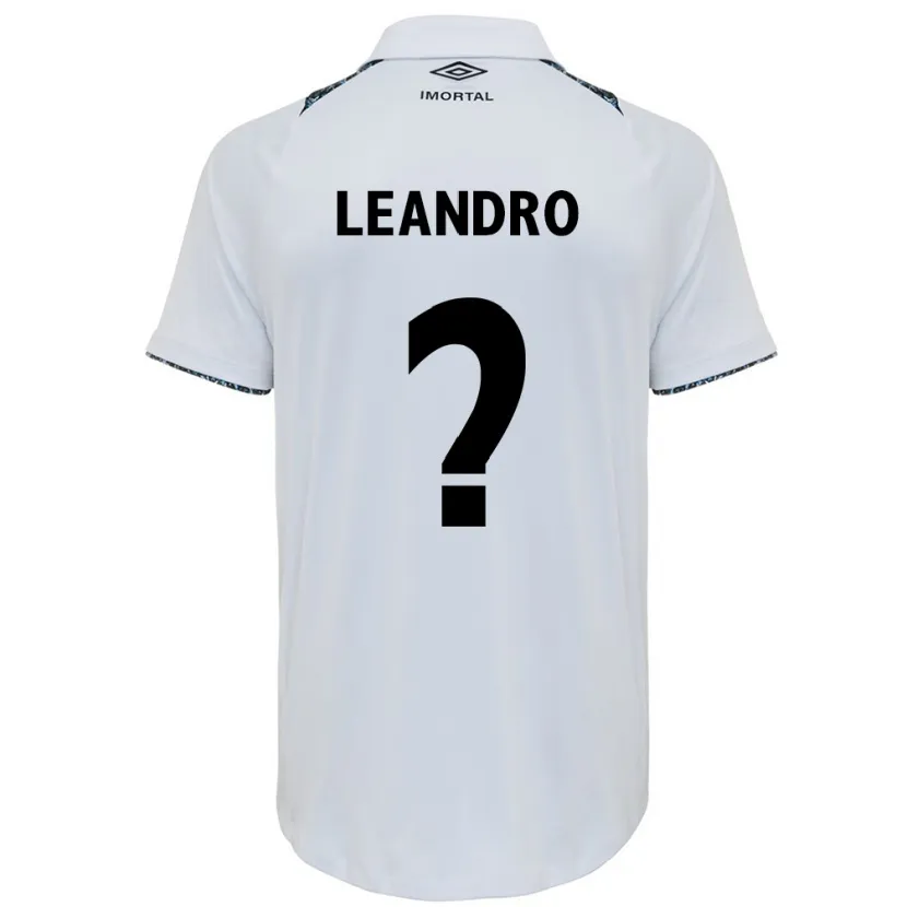 Danxen Pánské Leandro Avelino #0 Bílá Modrá Daleko Hráčské Dresy 2024/25 Dres