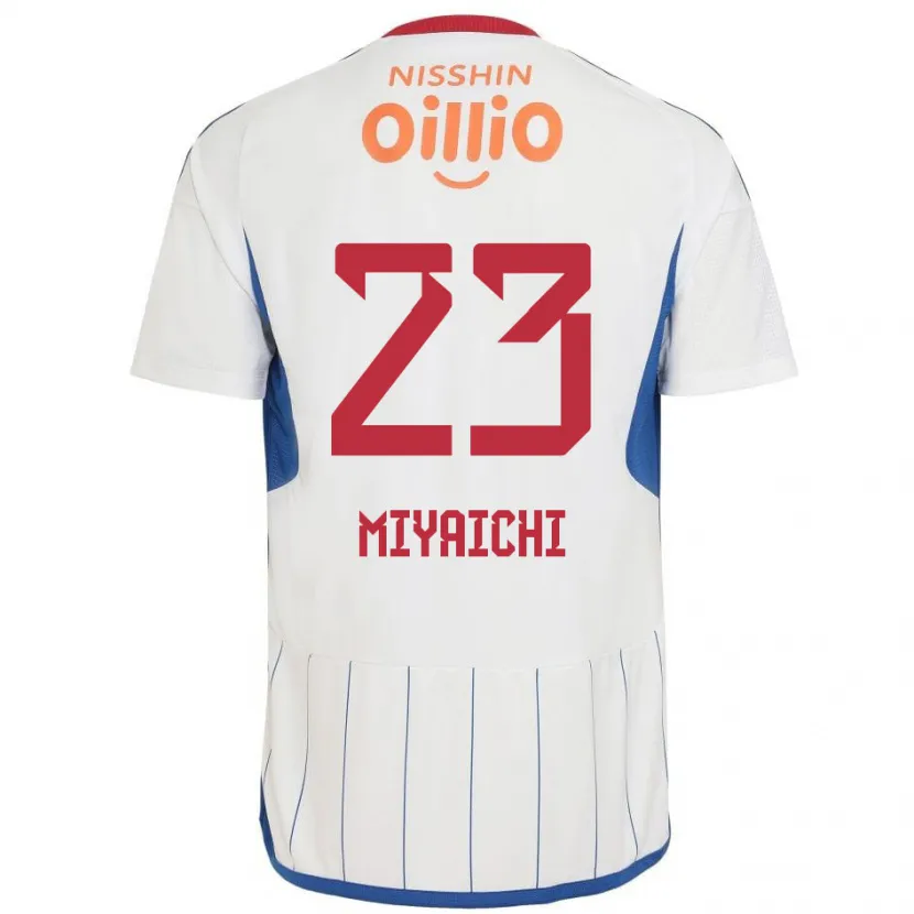 Danxen Pánské Ryo Miyaichi #23 Bílá Modrá Červená Daleko Hráčské Dresy 2024/25 Dres