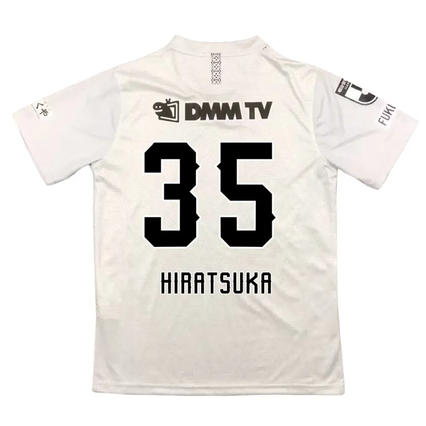 Danxen Pánské Yuto Hiratsuka #35 Šedočerná Daleko Hráčské Dresy 2024/25 Dres