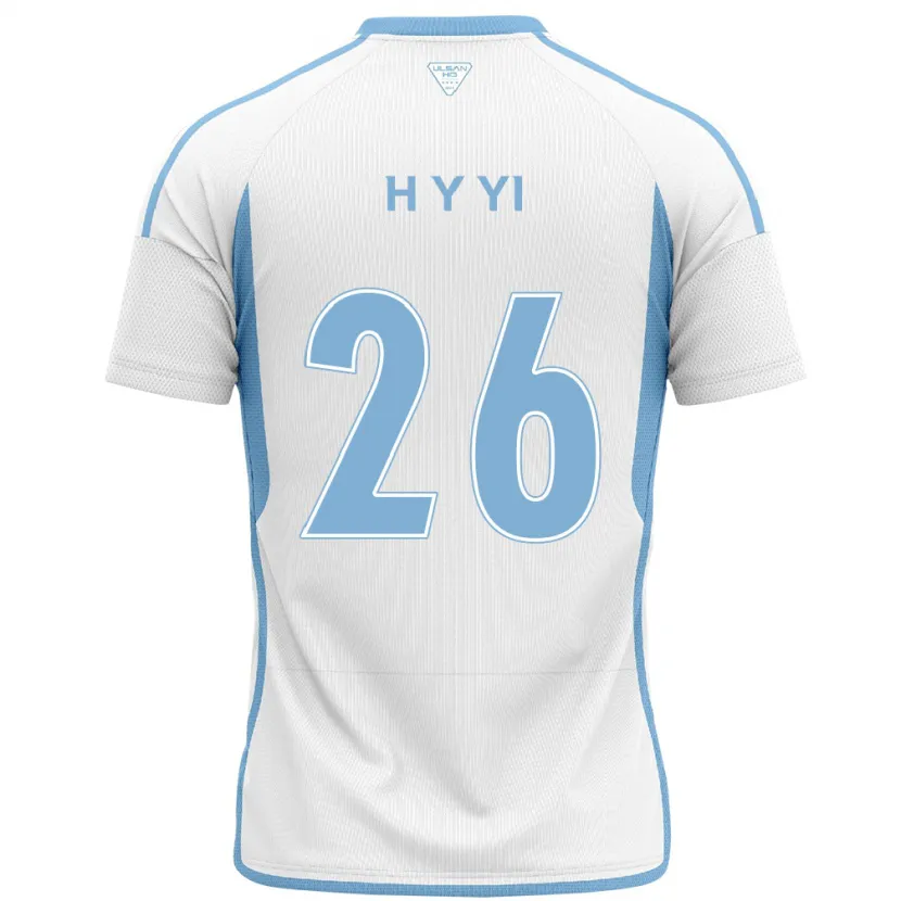 Danxen Pánské Yong-Hyeon Yi #26 Bílá Modrá Daleko Hráčské Dresy 2024/25 Dres