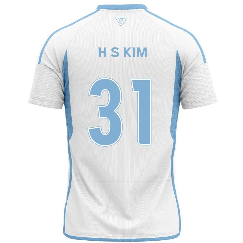 Danxen Pánské Se-Hyoung Kim #31 Bílá Modrá Daleko Hráčské Dresy 2024/25 Dres