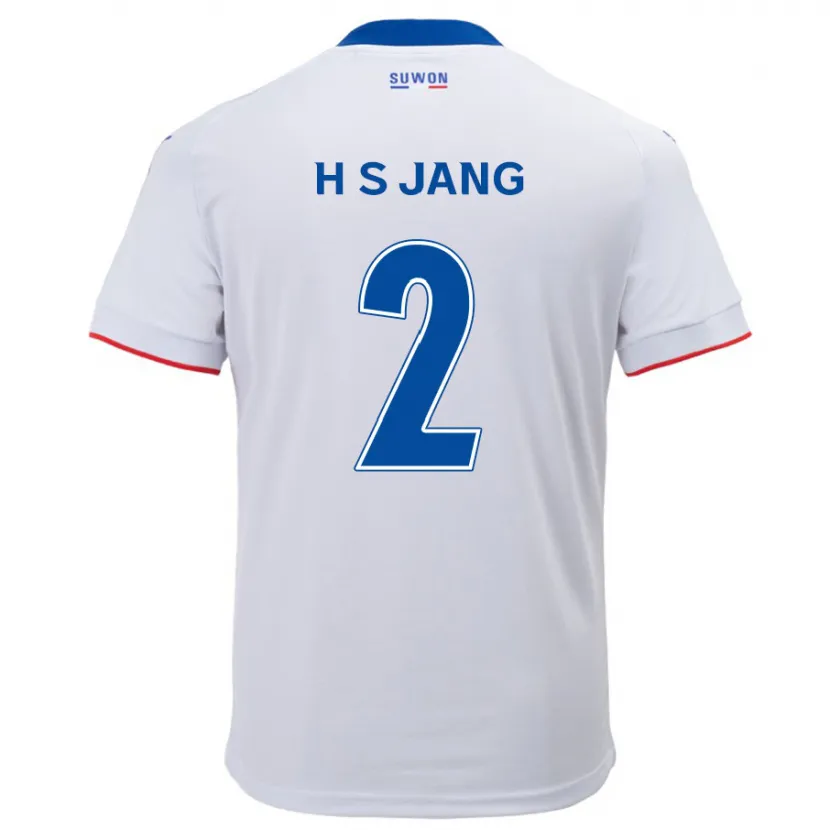 Danxen Pánské Seok-Hwan Jang #2 Bílá Modrá Daleko Hráčské Dresy 2024/25 Dres