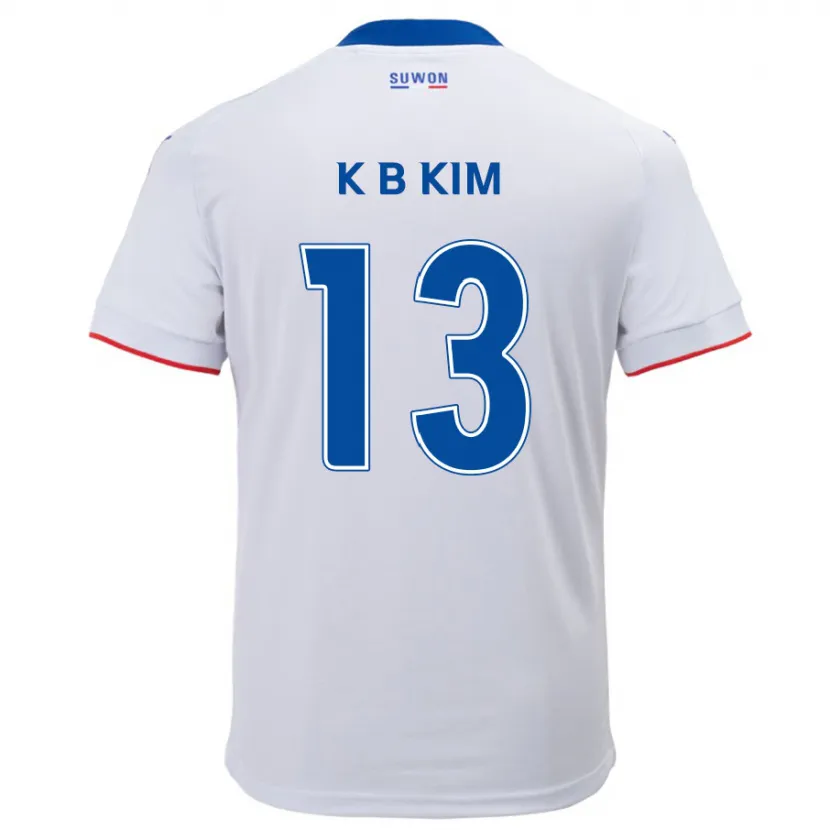 Danxen Pánské Bo-Kyung Kim #13 Bílá Modrá Daleko Hráčské Dresy 2024/25 Dres