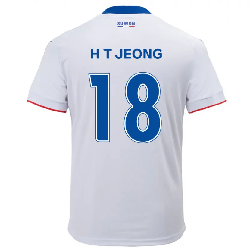 Danxen Pánské Tae-Hwan Jeong #18 Bílá Modrá Daleko Hráčské Dresy 2024/25 Dres