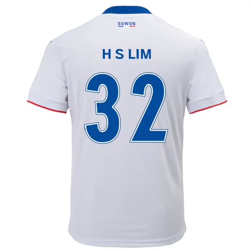 Danxen Pánské Seong-Hyeon Lim #32 Bílá Modrá Daleko Hráčské Dresy 2024/25 Dres