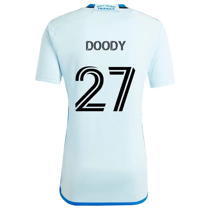 Danxen Pánské Grayson Doody #27 Ledová Modř Daleko Hráčské Dresy 2024/25 Dres