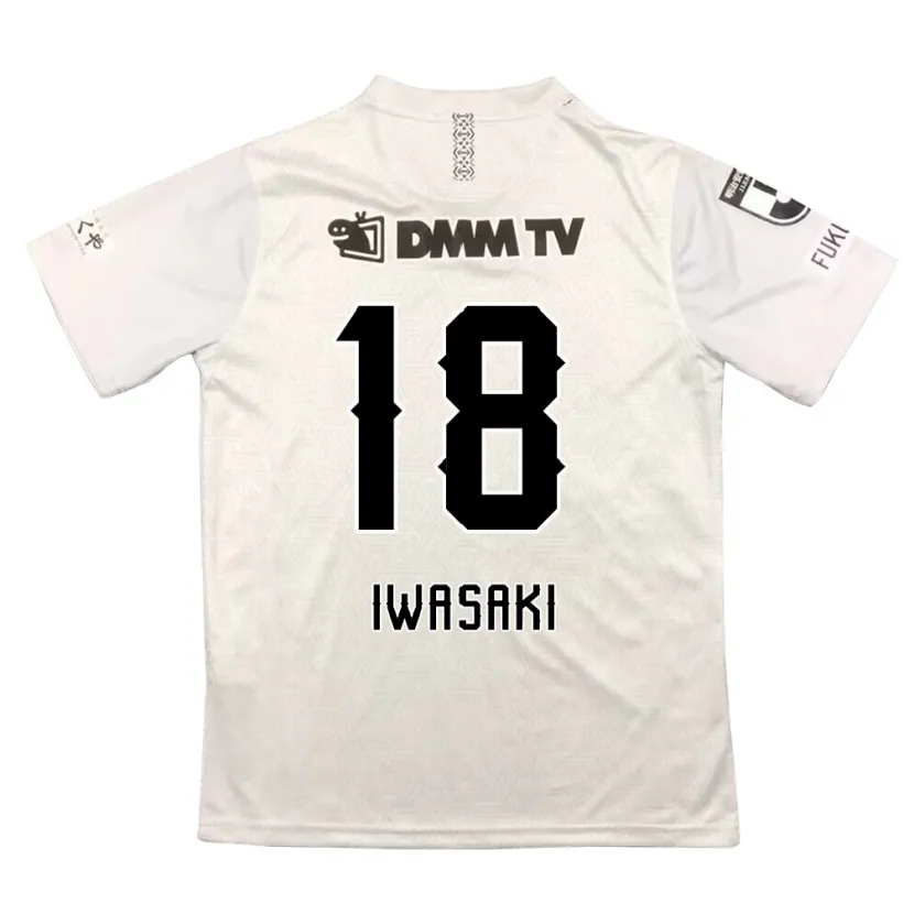 Danxen Dámské Yuto Iwasaki #18 Šedočerná Daleko Hráčské Dresy 2024/25 Dres