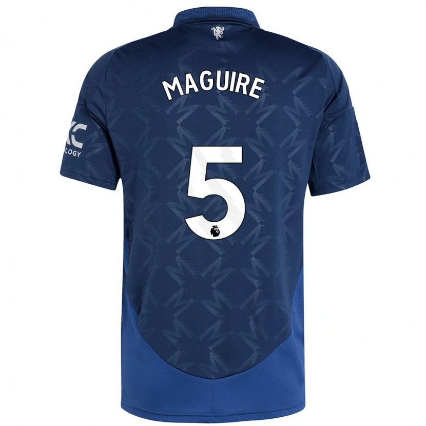 Danxen Dětské Harry Maguire #5 Indigo Daleko Hráčské Dresy 2024/25 Dres