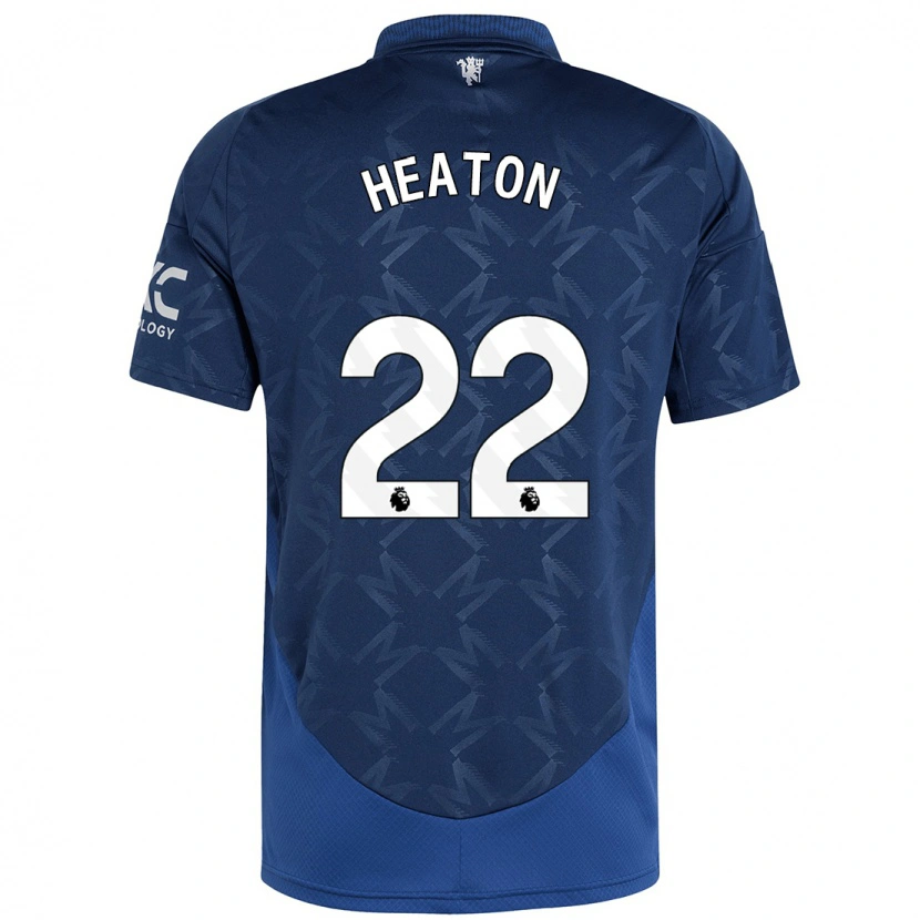 Danxen Dětské Tom Heaton #22 Indigo Daleko Hráčské Dresy 2024/25 Dres