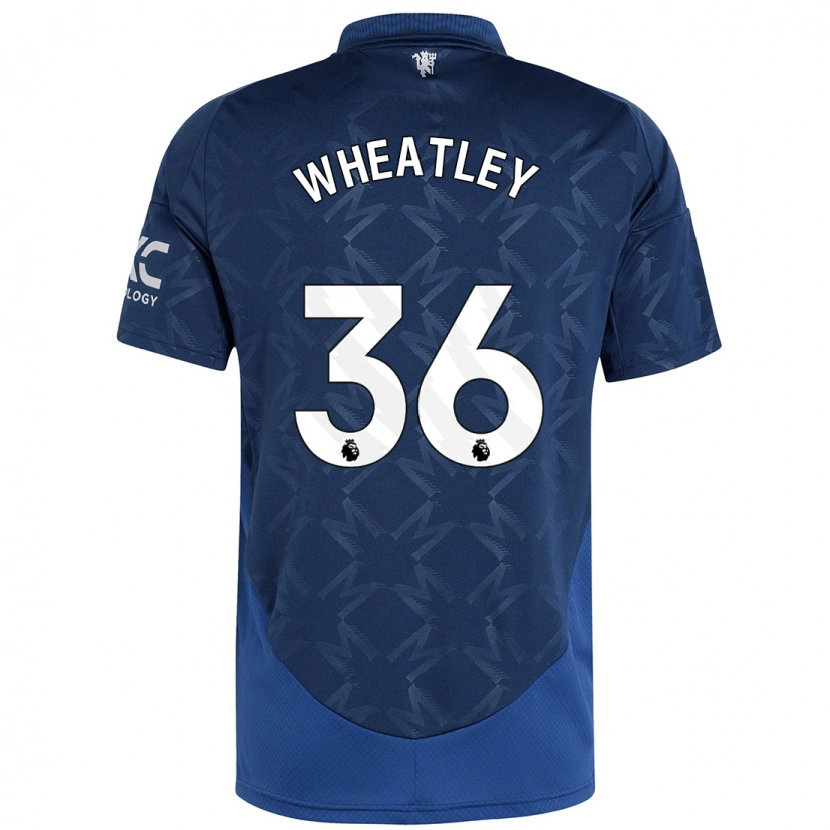 Danxen Dětské Ethan Wheatley #36 Indigo Daleko Hráčské Dresy 2024/25 Dres